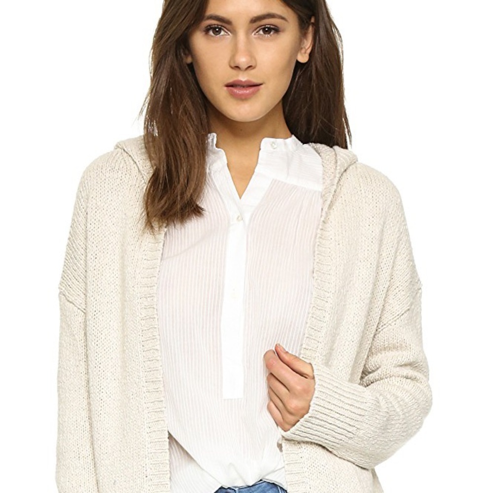 Nili Logan hooded cardigan